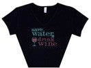 Ladies T-Shirt-Save Water